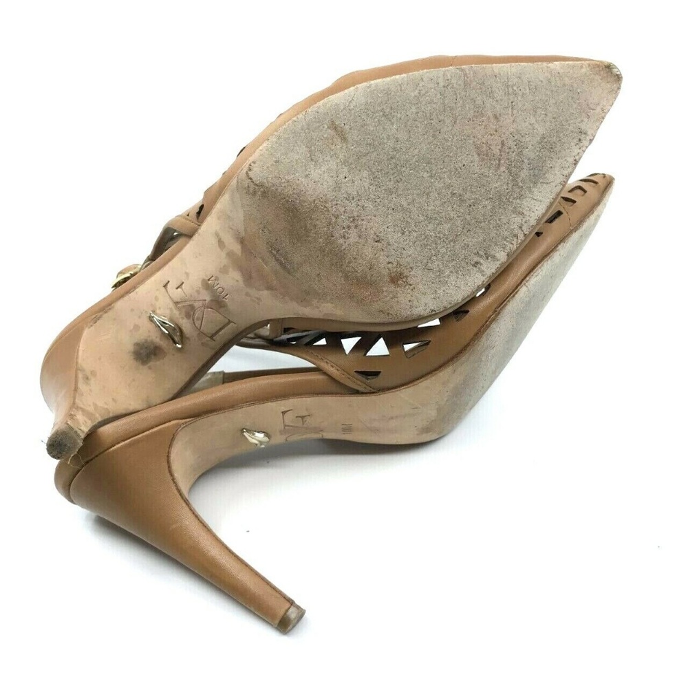 Diane VonFurstenberg Slingback High Heels Sz 10M - Picture 8 of 8